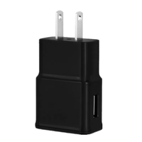 Cargador Adaptador 100v - 240v A Usb 5v 2a Negro