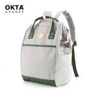 Himawari - Mochila H1882-2 para Laptop Saffron de 17 pulgadas - Gris Claro
