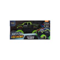 Vehiculo Motor Extreme Con Control Remoto Pick Up Verde