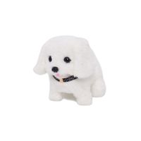 Perro Caminador De Peluche My Little Pet Con Sonido Blanco