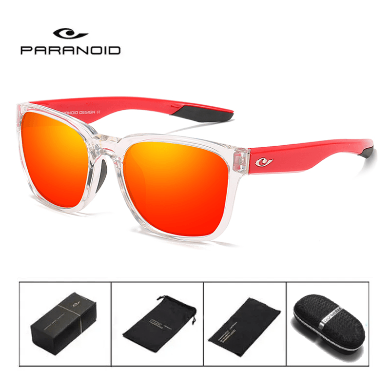 Lentes de sol Paranoid - Sprint - Polarizados UV400 - Naranja