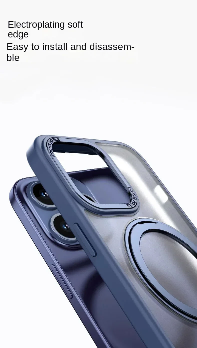 CASE IPHONE 15 PRO MAX - SUPER RESISTENTE - BLUE
