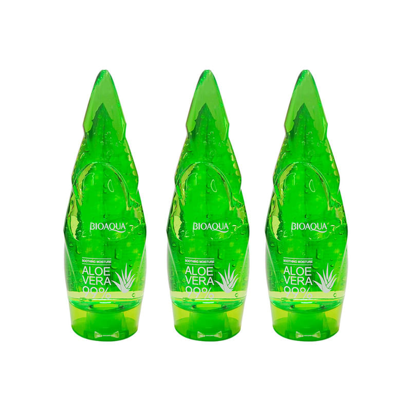 3 Aloe De Vera 99% Soothing Moisture - Bioaqua