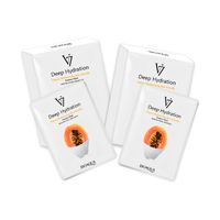2 Mascarilla Facial De Esencia De Papaya De Hidratación Profunda V7 30G X 10Pcs - Bioaqua