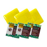 3 Jabón Natural De Jazmin Bioaqua 100G Desintoxicante