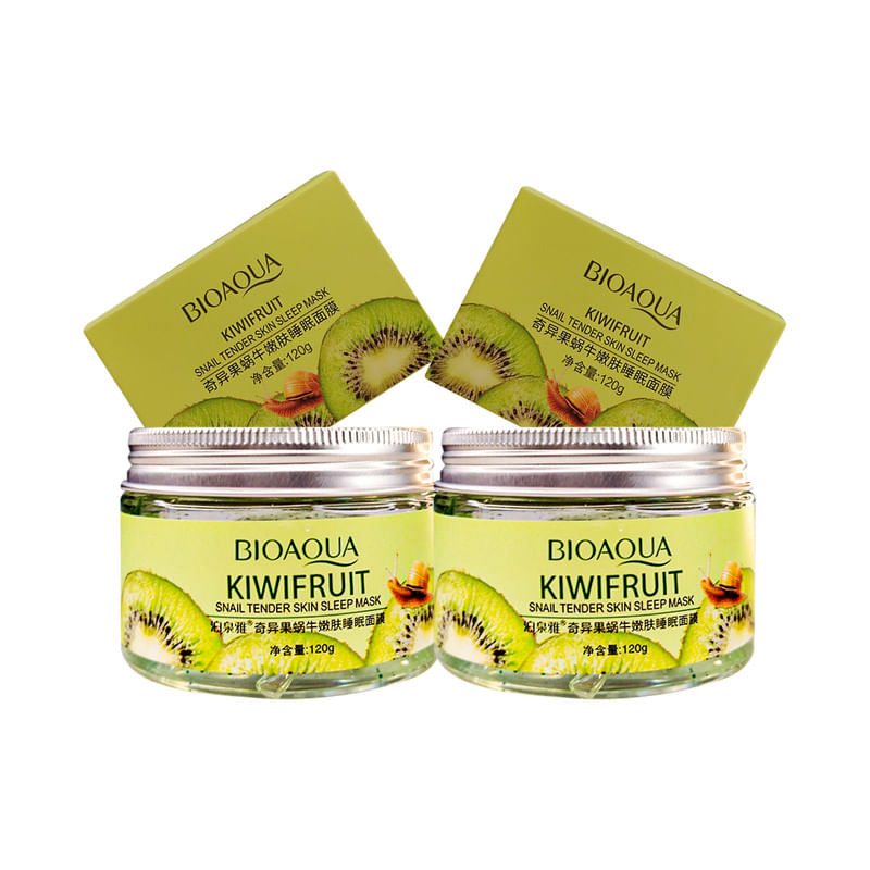 2 Mascarilla Para Dormir Piel Tierna De Kiwi Fruit Sanil – Bioaqua