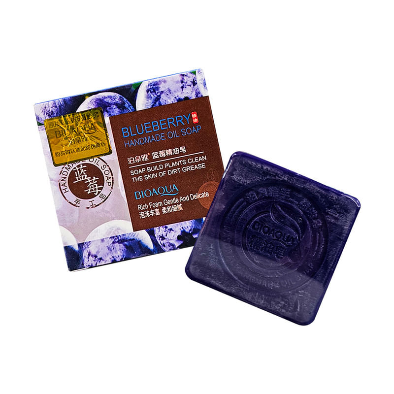 Jabon De Aceite Esencia De Arandanos 100G - Bioaqua