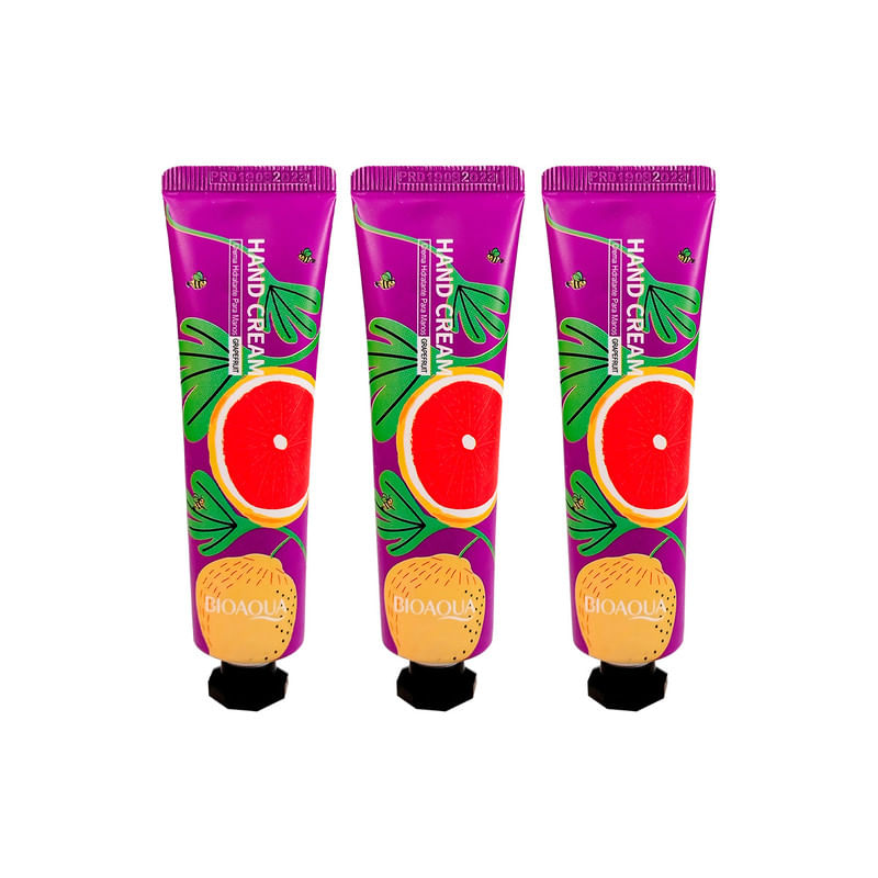 3 Crema De Mano De Pomelo - Bioaqua