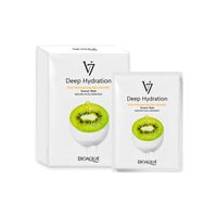 Mascarilla Facial De Esencia De Kiwi De Hidratación Profunda V7 30G X 10Pcs - Bioaqua