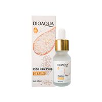 Serum Facial Arroz Rice Raw Pulp Essence Bioaqua 15Ml Antiarrugas