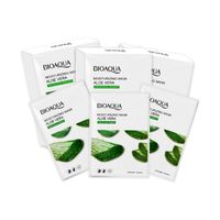 3 Mascarilla Facial Hidratante De Aloe De Vera 25Gx10 Pcs - Bioaqua