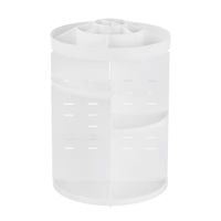 Makeway - Organizador de cosmeticos M-T3-WHITE multifuncional 3 capas - Blanco