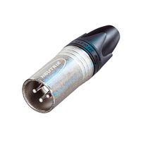 Neutrik Nc3mxx Ficha Conector Xlr Canon Macho Cable 3 Pines