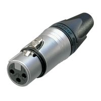 Neutrik Nc3fxx Conector Xlr Hembra 3 Polos