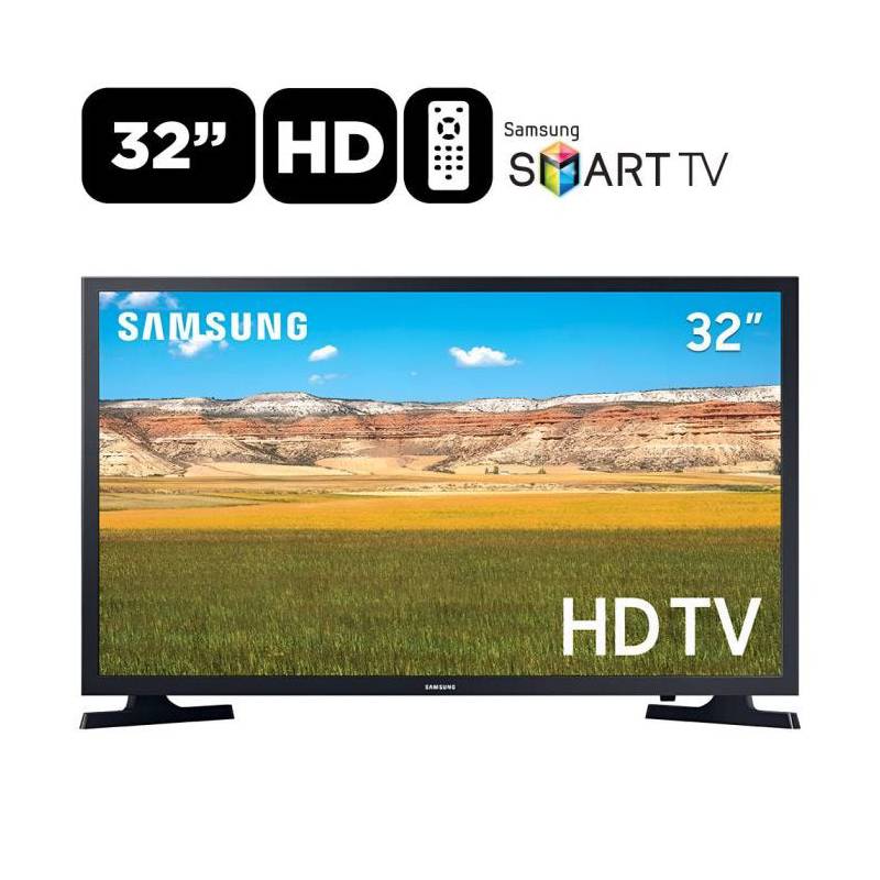 Televisor Smart HD Samsung 32 pulgadas Led UN32T4202AGXPE