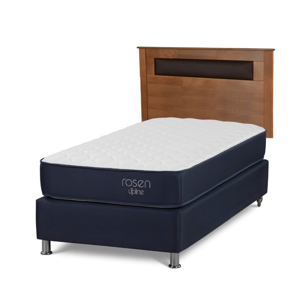 Dormitorio Americano Upline 1.5 Plazas + Respaldo Ferrara