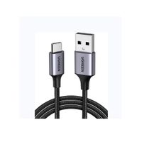Cable UGREEN Carga Rápida 3A, USB 2.0 a USB-C, nylon, 18W