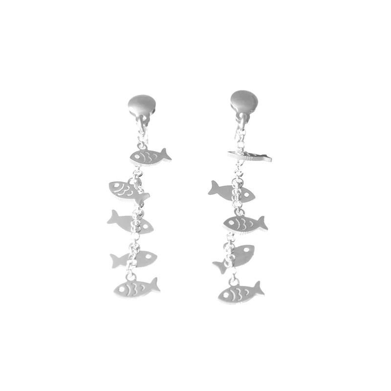 Aretes de Plata 925 Pescaditos