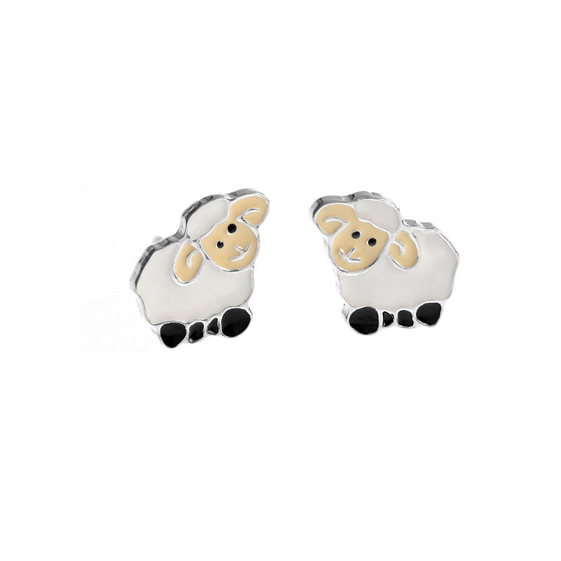 Aretes De Plata 925 Para Niña Oveji