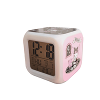 Reloj Despertador kuromi Con Luz Led Programable