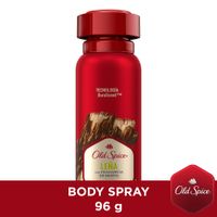 Desodorante Spray Old Spice Corporal Leña Menta 96g