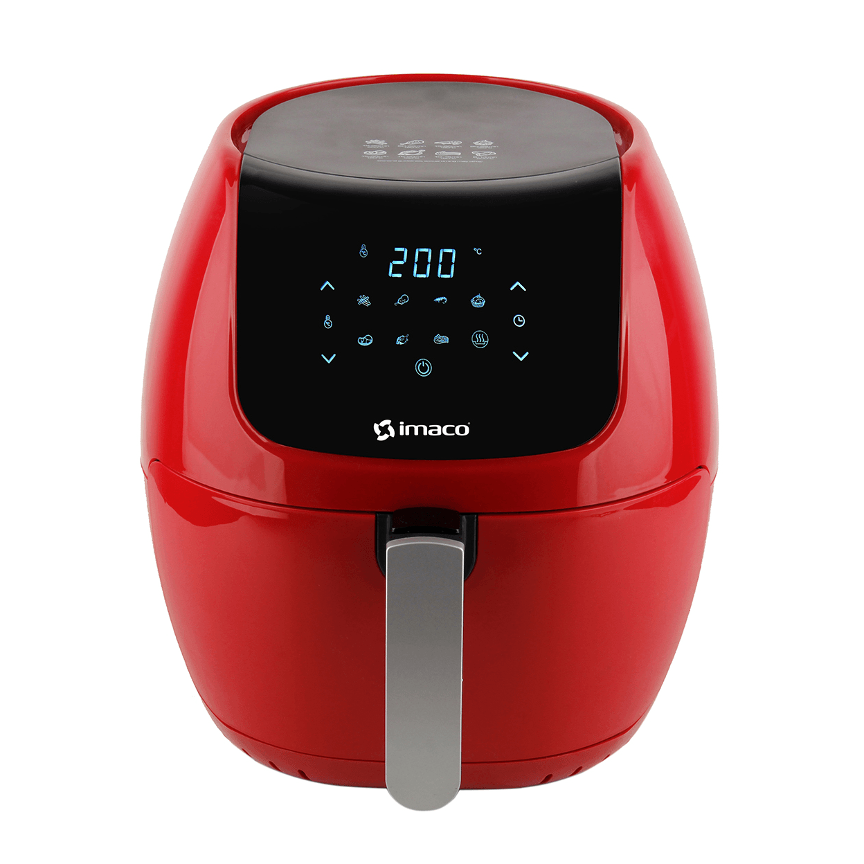 Freidora de Aire Digital Imaco 6L AF6018 Rojo (OFERTA)