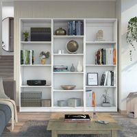 Combo Home 2 Estantes 4 Repisas + Estante 5 Rep - Blanco