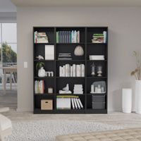 Combo Home 2 Estantes 45cm + Estante 62cm - Wengue