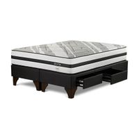 Cama Europea con Cajones Driven Queen