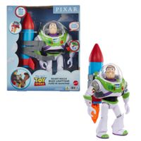 Figura Pixar Toy Story Buzz Con Cohete 12""