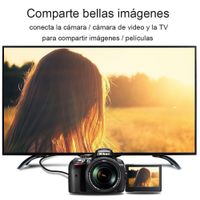 Cable Mini Hdmi a Hdmi 3 Metros NETCOM 2.0 4K 60 Hz ULTRA HD eARC