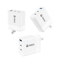 Adaptador de Corriente Teros TE-70207W GaN PD 65W Blanco