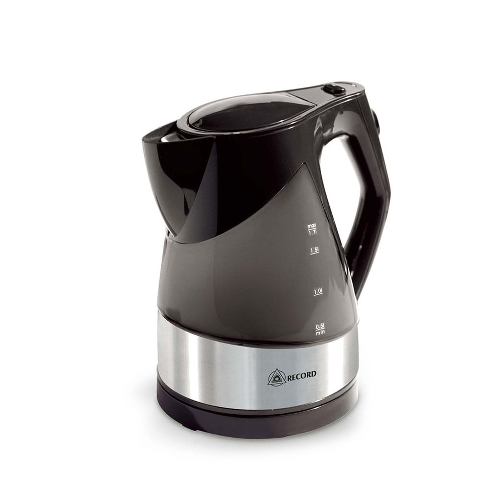 Hervidor Inox Record 1.7L REC-INHAC100 Negro OFERTA