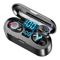 Auriculares Bluetooth TWS F9 negro