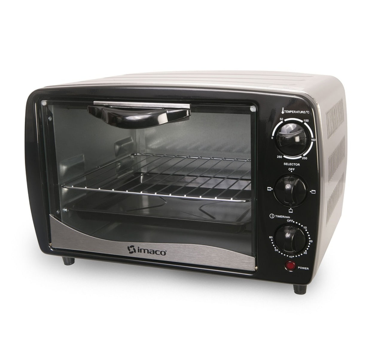 Horno Eléctrico Metálico 14L Imaco HE 14S 1200 watts