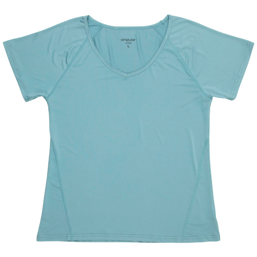 Polo Deportivo Color Entero Mujer SINGULAR