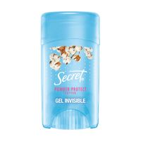 Desodorante SECRET Antitranspirante en Gel Invisible Powder Protect Cotton 45g