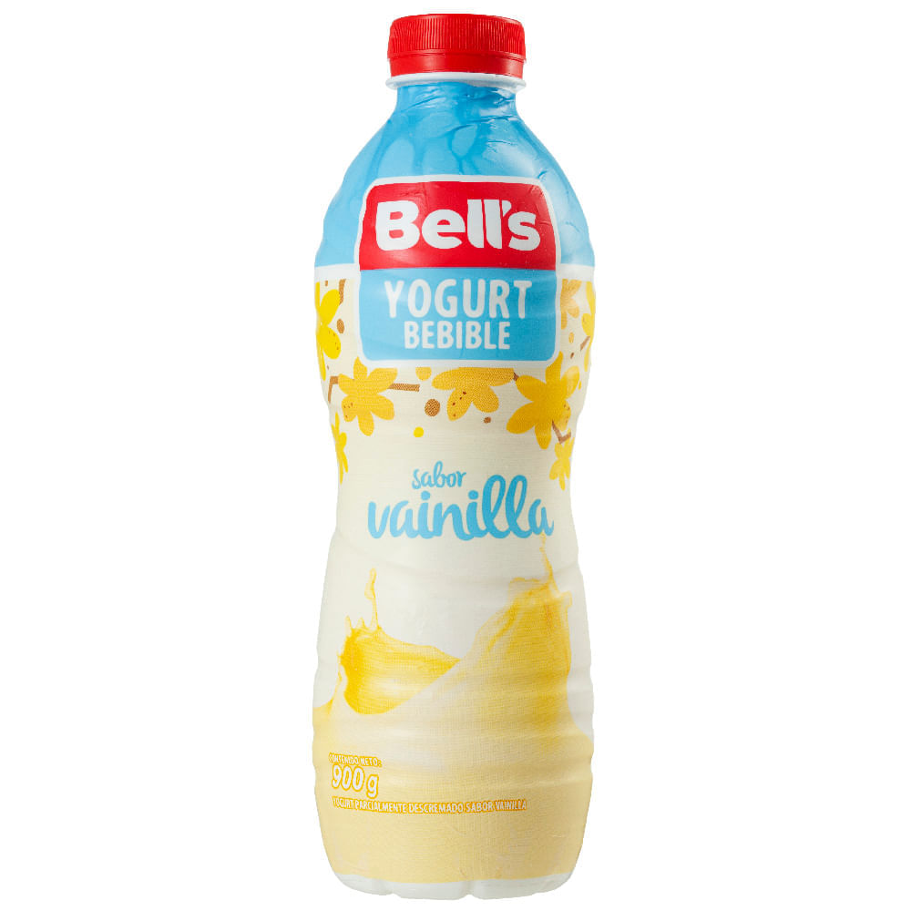 Yogurt Bebible BELL'S Sabor a Vainilla Botella 900g