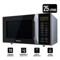 MICROONDAS PANASONIC NN-SB34HMRPK NEGRO 25L - copy