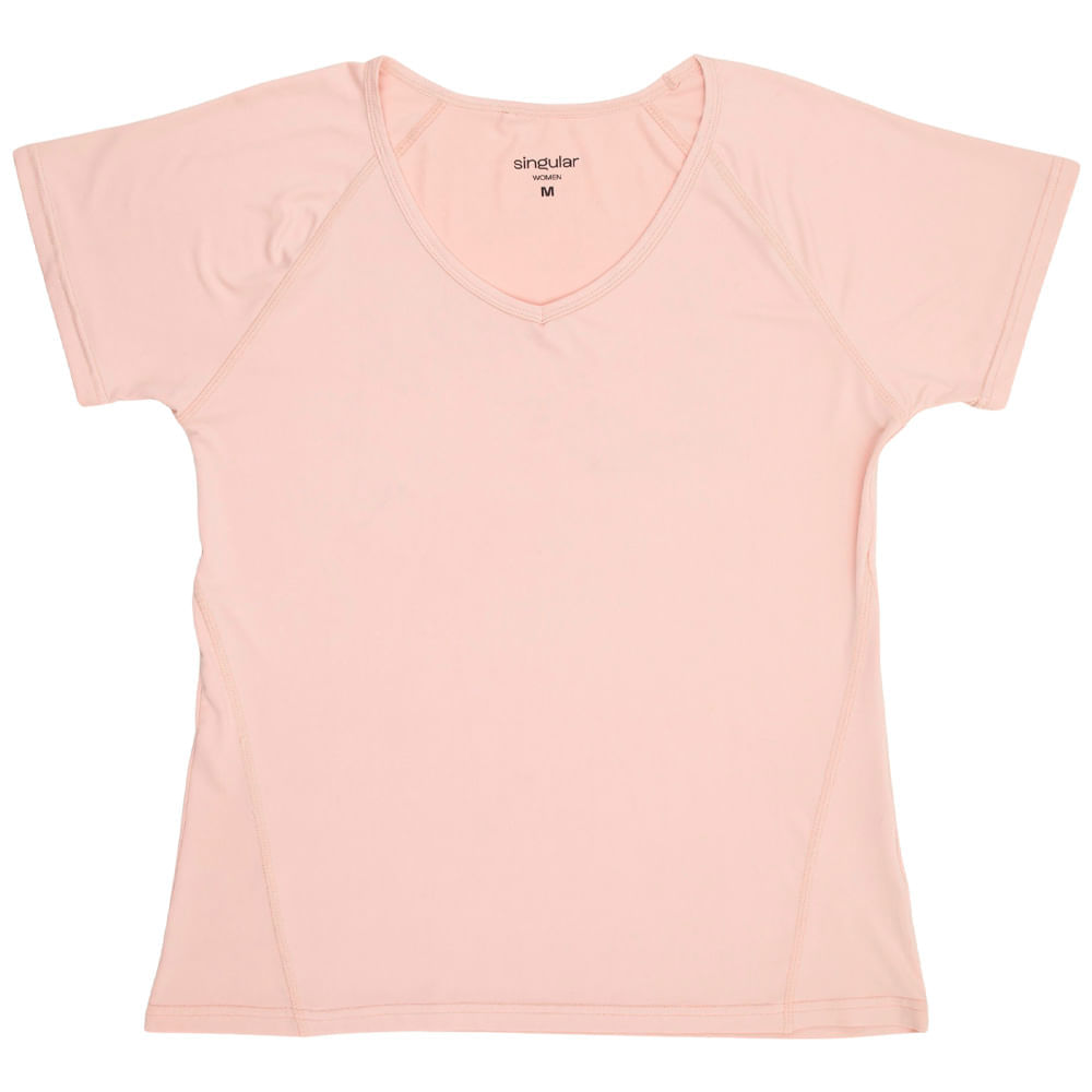 Polo Deportivo Color Entero Mujer SINGULAR