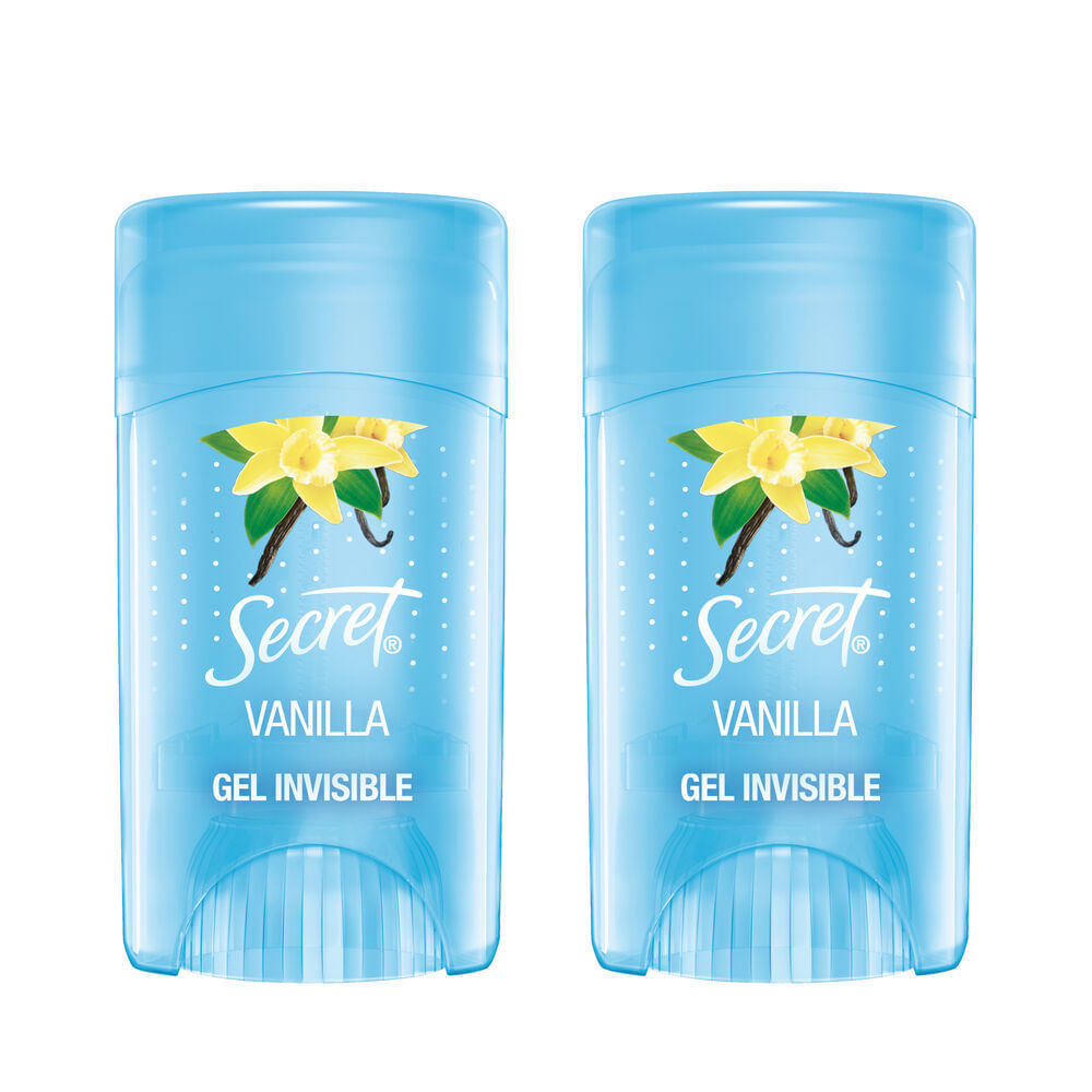 Desodorante SECRET Antitranspirante Gel Invisible Coco 45g x 2un