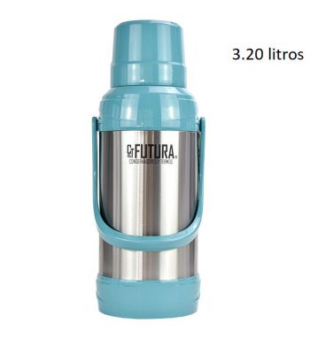 Termo Futura 3.20 litros con tapa y asa .