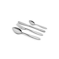 Set de cubiertos 48 piezas Acero Inoxidable Modelo Espiga Facusa