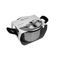 Olla  Facusa  de Acero Inoxidable 24 cm con utensilio Gratis