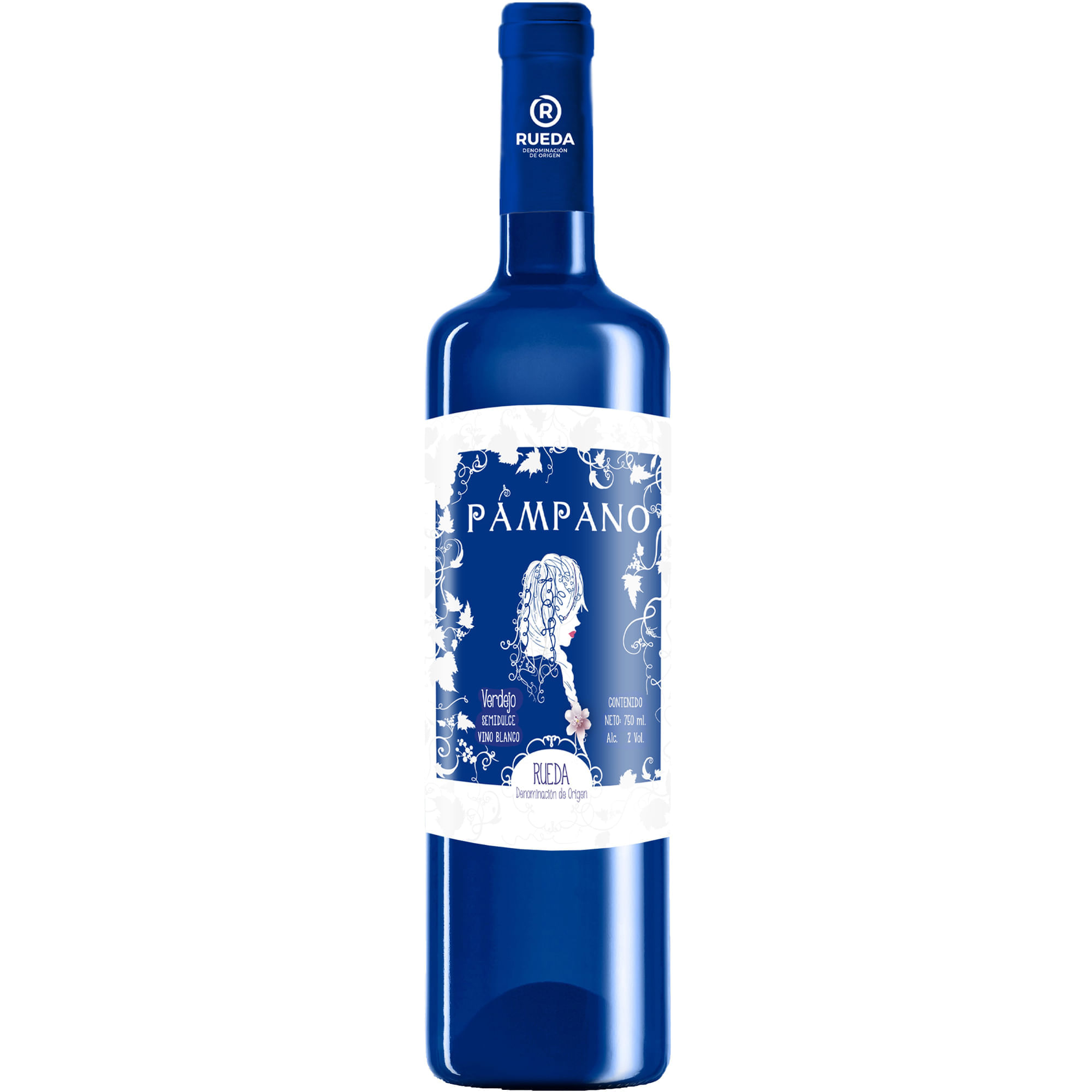 Vino Tinto PAMPANO Rueda Verdeja Semidulce Botella 750ml
