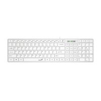 Teclado Genius Smarts Slimstar 126 Usb Multimedia Sp Black