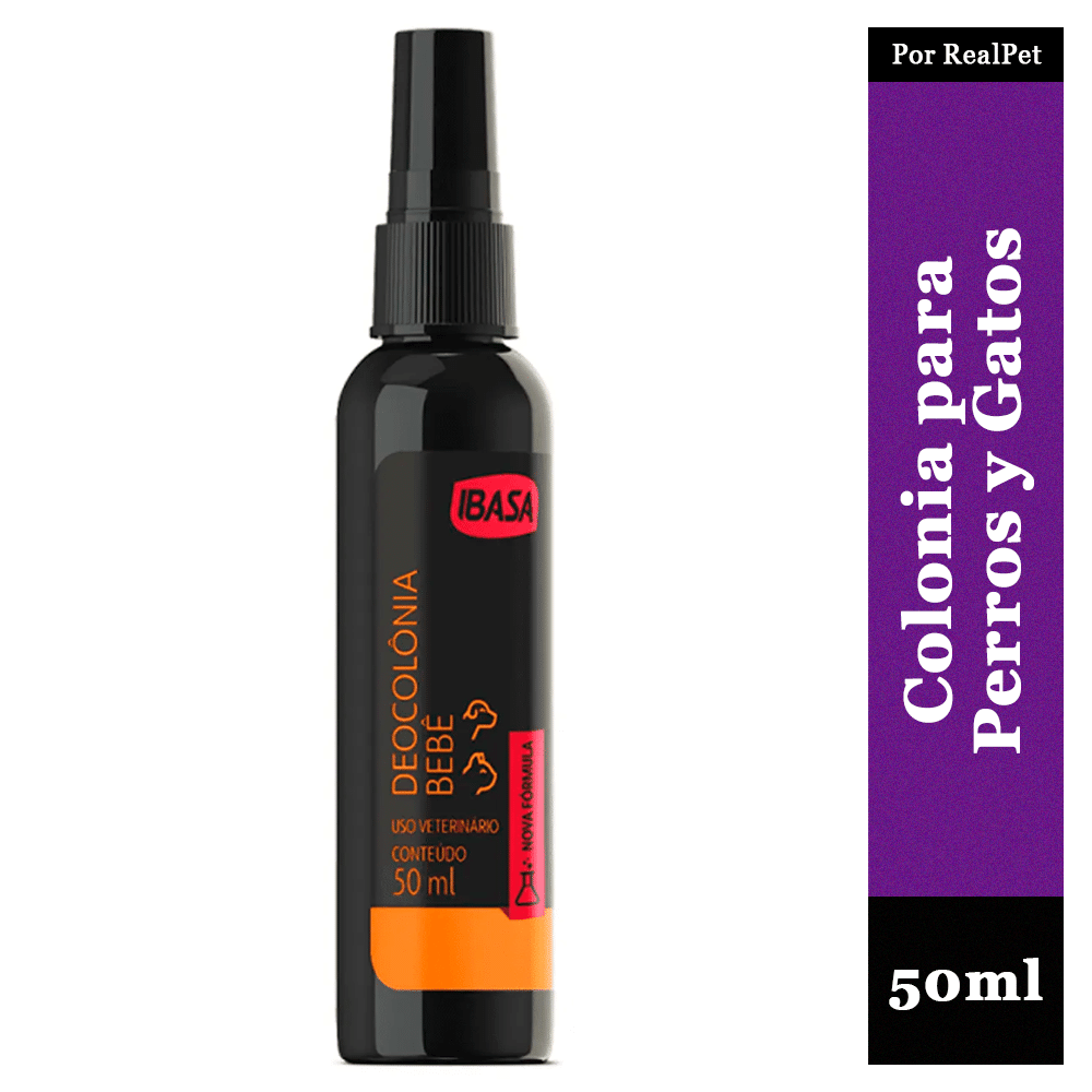 Colonia Bebe Ibasa para Perros y Gatos Toque Dulce 50ml