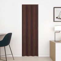Puerta plegable Basic 70x200cm Caoba