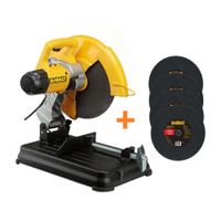 Tronzadora de Metal/Sierra 14"" + 4 discos Dewalt