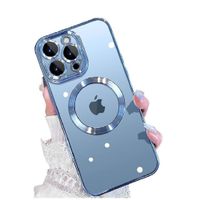 Case con MagSafe para carga inalámbrica para iPhone 13 PRO MAX - Celeste